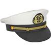 modAS Berretto da capitano da marinaio - Cappello da capitano marinaio cappello skipper cappello da festa cappello da donna uomo