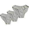 Generic Set Da 1/2/3 Pezzi Di Slip Da Donna In 100% Canapa Slip Boyshort Comodi Resistenti E Traspiranti Abbigliamento In Canapa Taglie Forti