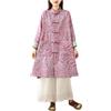 PRINCESS BRIDE Primavera Estate Donna Oversize Retro Allentato Manica Pipistrello Media Lunghezza Cappotto Top Cotone Lino Cardigan Coprire