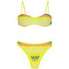 F**K Bikini Giallo Fluo FK24-0632 GIALLO FLUO S