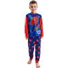 Marvel Pigiama Marvel Spiderman per ragazzi, abito notturno con personaggi dei fumetti (taglia 8, età 9 anni, 10 anni, regolare, Spiderman, 9-10 anni)