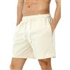 Casey Kevin Pantaloncini Palestra Uomo Cotone con Tasche a Cerniera Running Pantaloni Corti Estivi Sportivi Corsa Gym Trekking Estivi Bodybuilding Shorts Basket Tennis Calcio Pallavolo Shortpad
