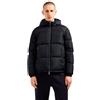 Armani Exchange Icon Project, Logo Embossed Patch, Shiny Nylon Gilet in piuma Uomo (Pacco da 1)