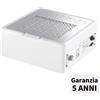 TERI TURBO M Aspiratore Unghie da Tavolo - bianco/silver