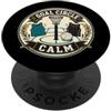 Jimbeels GOAL CIRCLE CALM Netball tranquillo al canestro PopSockets PopGrip Adesivo