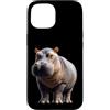 Ippopotami divertenti per gli amanti deg Custodia per iPhone 15 Ippopotamo Hippo Hippopotamus Ippopotamo Cute Hippos