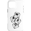 Grandio Design Funny Gamer Geek & Gaming Custodia per iPhone 16 Pro Max Gaming WASD Computer Tastiera PC Gamer Move Keys