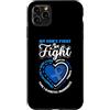 Diabetes Awareness Shirt Diabetic Gifts Custodia per iPhone 11 Pro Max T1D Mamma Papà La lotta di mio figlio Tipo 1 Consapevolezza del diabete