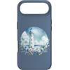 Bluebell Shore Apparel Home And More Com Custodia per iPhone Air Faro costiero con fiori di ortensia