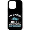uncle photographer camera pride shutter Custodia per iPhone 15 Pro Max Scatto fantastico fotografo orgoglioso zio