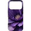Deep Purple, Lavender & Lilac Flower Gif Custodia per iPhone 17 Pro Scuro Deep Purple Flower Close Up