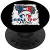 Girls Trip Paris Black Girl Tees Ragazze Viaggio Parigi Black Girl PopSockets PopGrip Adesivo