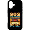 90s Hip Hop Gifts Custodia per iPhone 17 Anni '90 Il decennio Hip Hop esploso Anni '90 Hip Hop