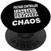 Modular Synth Eurorack Apparel Eurorack Modular Synth Voltage Controlled Chaos PopSockets PopGrip Adesivo