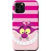 Disney Alice nel Paese delle Meraviglie Stregatto Rosa Strisce Custodia per iPhone 11 Pro