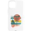 Set per principianti di disc golf con ce Custodia per iPhone 15 Disc Golf Discs Basket Motivo vintage retrò Forest Lake