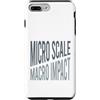 Whyitsme Design Custodia per iPhone 7 Plus/8 Plus Microbiologia Micro scala, impatto macro
