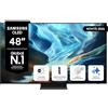 Samsung Smart TV 48 QE48S92HAEXZT OLED 4K Glare Free, NQ4 AI Gen 3 Processor, HDR 10+, Motion Xcelerator 165Hz, Dolby Atmos, Gaming Hub, Ultimate Gaming Pack, LaserSlim Design, Vision AI, Alexa, 2026