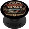 Awesome Aviation Nostalgia Designs and S Ho bisogno di più hangar Space Design aeronautico vintage PopSockets PopGrip Adesivo