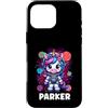 BDAZ Custodia per iPhone 16 Pro Max Parker Unicorno Astronauta spaziale