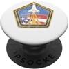 NASA Razzo In Pentagono Icona PopSockets PopGrip Adesivo