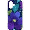 Deep Purple, Lavender & Lilac Flower Gif Custodia per iPhone 17 Giardino fiorito botanico blu floreale anemone viola