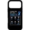 Diabetic Gifts Diabetes Awareness Shirt Custodia per iPhone 17 Pro Max Un giorno nella vita di un mese di sensibilizzazione sul diabete diabetico T1D