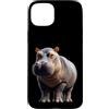 Ippopotami divertenti per gli amanti deg Custodia per iPhone 15 Plus Ippopotamo Hippo Hippopotamus Ippopotamo Cute Hippos
