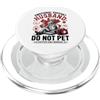 Do Not Pet Husband Men's Funny Emotional Do Not Pet Festa del papà Papà Divertente Supporto emotivo Marito PopSockets PopGrip per MagSafe