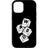 Grandio Design Funny Gamer Geek & Gaming Custodia per iPhone 12/12 Pro Gaming WASD Computer Tastiera PC Gamer Move Keys