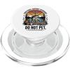 Do Not Pet Husband Men's Funny Emotional Do Not Pet Festa del papà Papà Divertente Supporto emotivo Marito PopSockets PopGrip per MagSafe