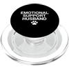 Emotional Support Husband Do Not Pet Gif Marito di supporto emotivo PopSockets PopGrip per MagSafe