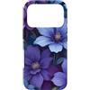 Deep Purple, Lavender & Lilac Flower Gif Custodia per iPhone 17 Pro Carino Viola Fiori Lilla Vaporwave Estetica