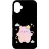 kawaii bear pastel space galaxy mythic a Custodia per iPhone 16 Plus Orso spaziale pastello Kawaii