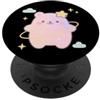 kawaii bear pastel space galaxy mythic a Orso spaziale pastello Kawaii PopSockets PopGrip Adesivo