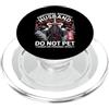 Do Not Pet Husband Men's Funny Emotional Do Not Pet Festa del papà Papà Divertente Supporto emotivo Marito PopSockets PopGrip per MagSafe