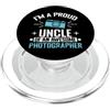 uncle photographer camera pride shutter Scatto fantastico fotografo orgoglioso zio PopSockets PopGrip per MagSafe