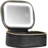 Generic Beauty case con specchio, borsa da viaggio con specchio a LED, mini organizer per cosmetici, organizer leggero per cosmetici, 3 livelli di luminosità regolabile, per donne e adolescenti, viaggi in