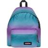 EASTPAK Zaino Padded Pak'r Iridescente Glitterato, Viola e Turchese Sfumato, 24L, 40x30x18cm