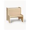 Nofred Sgabello in legno Graffiti - Beige