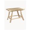 Bizzotto Sgabello in legno di teak Belinda -