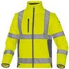 DELTAPLUS Giacca Softshell Moonlight 2 alta visibilità - poliestere - taglia XL - arancio fluo - Deltaplus (unità vendita 1 pz.)