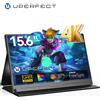 Uperfect Monitor portatile UPERFECT 4K da 15,6'' 3840x2160 UHD IPS Display da gioco per computer 100% sRG con altoparlanti e Smart Cover per laptop Xbox PS5
