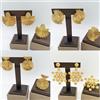 YM Set di gioielli placcati oro 18 carati per le donne Dubai orecchini e anelli alla moda da sposa regali africani accessori per gioielli in rame
