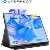 UPERFECT 16 "2K Monitor portatile 2560*1600 16:10 100% sRGB 500Cd/m2 120Hz Display da gioco per Xbox PS5 Switch Laptop Mac Phone
