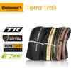 Continental Terra Trail 700x40C 45 50C Tubeless Ready Pneumatico per Bicicletta da Strada Nero/Crema/Marrone 3/180 TPI Pieghevole Nobox Pure Grip