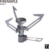 Fire-Maple Fornello a gas in titanio Fire Maple Hornet II Bruciatori compatti da campeggio Escursionismo all'aperto Bikepacking Mini stufa ultraleggera