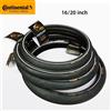 Continental Pneumatico Continental Contact Urban da 16 pollici / 20 pollici 3/180Tpi antiforatura con filo d'acciaio per bici BMX pieghevole con striscia riflettente