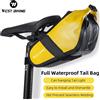 WEST BIKING Borsa da sella impermeabile per attrezzi Borsa da coda per sedile posteriore Borsa da 2,3 litri MTB per bicicletta da strada con chiusura a rotolo Accessori per ciclismo