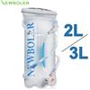 NEWBOLER Borsa portaoggetti per idratazione del serbatoio dell'acqua della vescica d'acqua senza BPA - Zaino per gilet per idratazione da corsa da 2 litri 3 litri